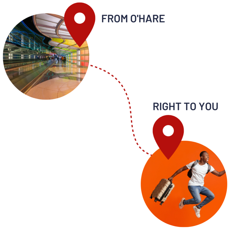 Sameday Airport Luggage Delivery Great American Delivery Services